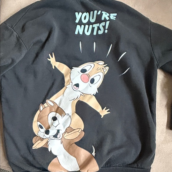 H&M Black Hoodie with Disney Characters Print - Picture 9 of 9